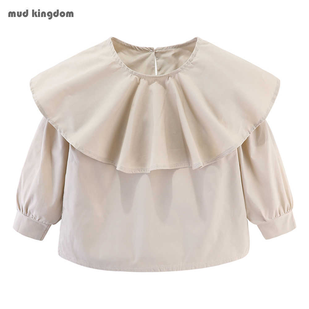 Mudkingdom Fashion Girls Blouse Loose Fit Children Ruffle Collar Plain Clothes Girl Spring Shirts Kids Tops Boutique Clothing 210615, White
Mudkingdom Fashion Girls Blouse Loose Fit Children Ruffle Collar Plain Clothes Girl Spring Shirts Kids Tops Boutique Clothing 210615, White