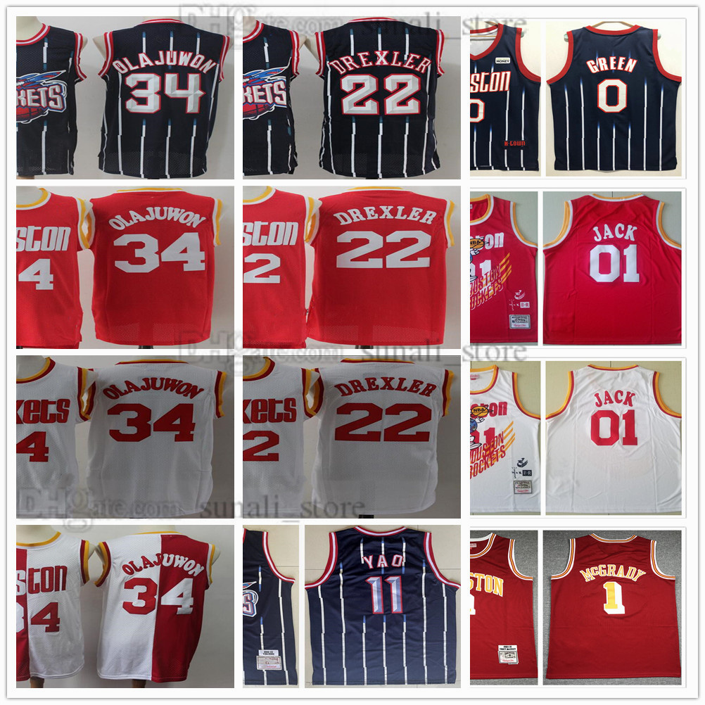 100% Stitched Jalen Green 0 Basketball Jerseys 2021-22 City Navy Vintage Clyde Drexler 22 Hakeem Olajuwon 34 Red White Cactus 01 Jack Yao 11 Ming Men Embroidery Edition
100% Stitched Jalen Green 0 Basketball Jerseys 2021-22 City Navy Vintage Clyde Drexler 22 Hakeem Olajuwon 34 Red White Cactus 01 Jack Yao 11 Ming Men Embroidery Edition