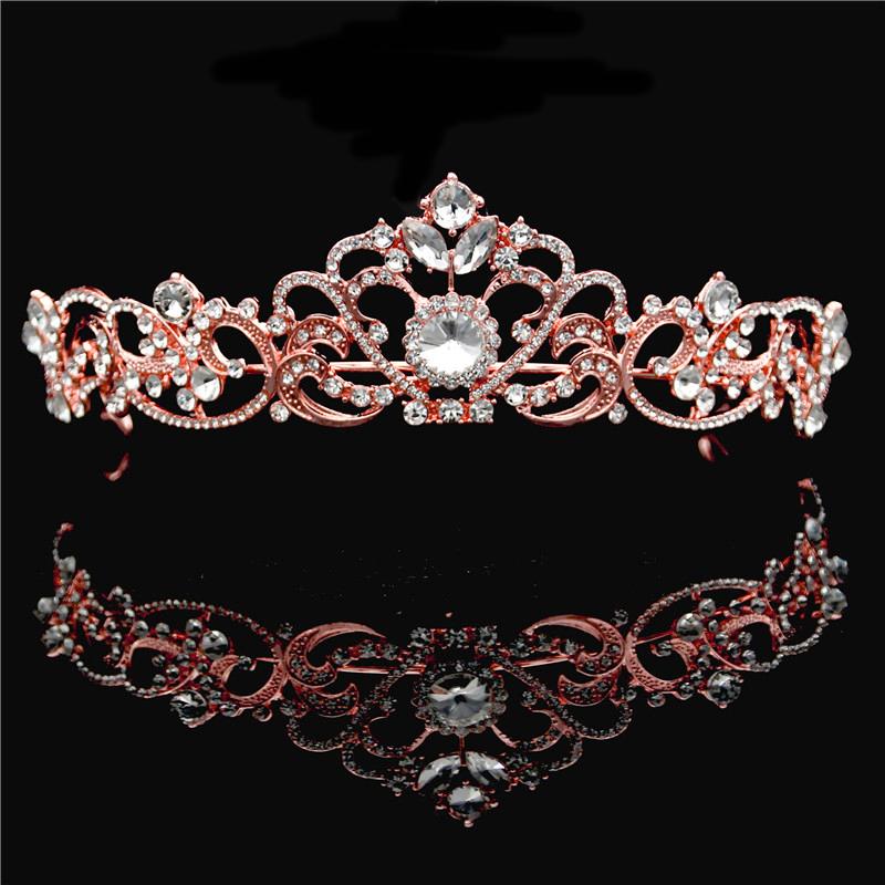 Hair Clips & Barrettes Rosed Gold Tiaras And Crowns Bride Wedding Accessories Princess Diadem Rhinestone Pageant Jewelry, Golden;silver
Hair Clips & Barrettes Rosed Gold Tiaras And Crowns Bride Wedding Accessories Princess Diadem Rhinestone Pageant Jewelry, Golden;silver
