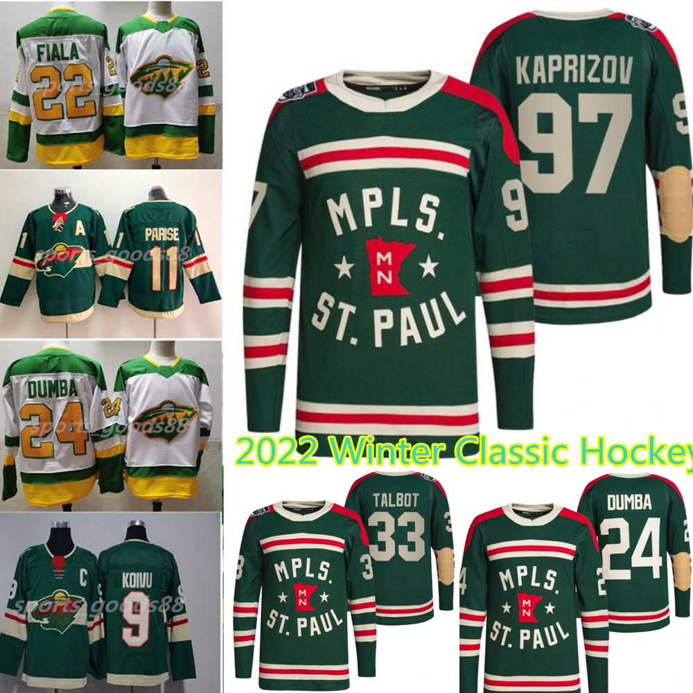 2022 Winter Classic Hockey Minnesota Wild 97 Kirill Kaprizov Jersey 46 Jared Spurgeon Zach Parise Kevin Fiala Mats Zuccarello Matt Dumba Reverse Retro MPLS ST PAUL, Colour 1
2022 Winter Classic Hockey Minnesota Wild 97 Kirill Kaprizov Jersey 46 Jared Spurgeon Zach Parise Kevin Fiala Mats Zuccarello Matt Dumba Reverse Retro MPLS ST PAUL, Colour 1