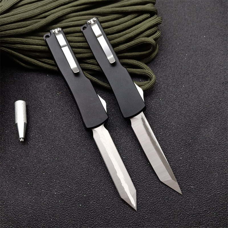 Mini Micro UT-70 Automatic Tactical knife 7CR17 blade aluminium alloy handle Camping Outdoor knife UT88 UT85 EDC tool
Mini Micro UT-70 Automatic Tactical knife 7CR17 blade aluminium alloy handle Camping Outdoor knife UT88 UT85 EDC tool
