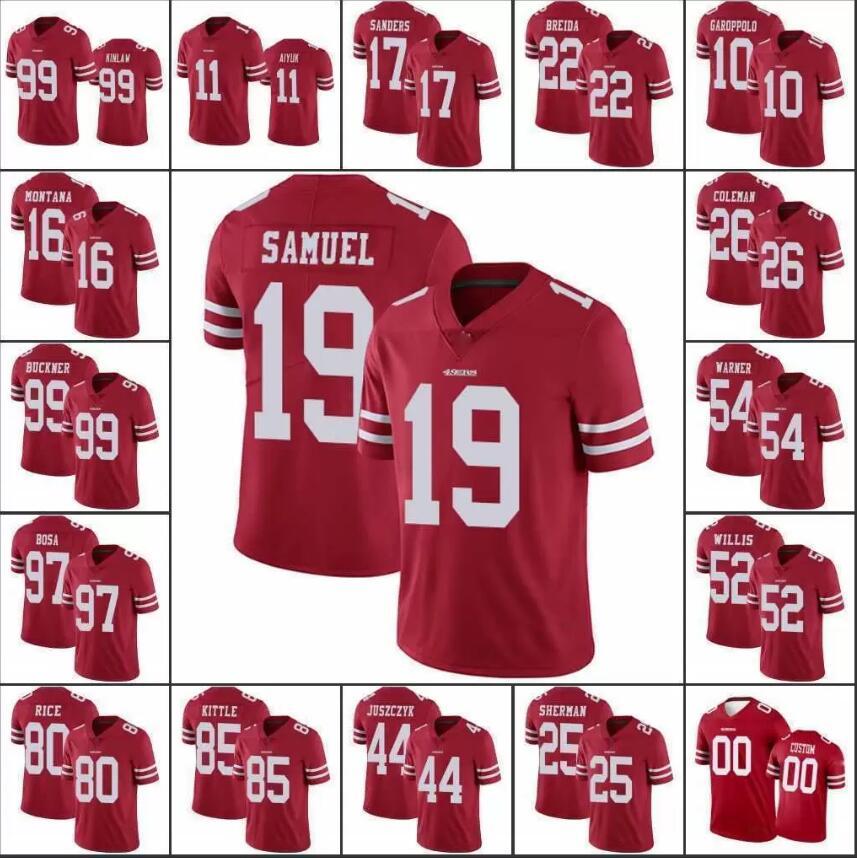 Football Jerseys San Francisco''s 49ers's Men #97 Nick Bosa 85 George Kittle 44 Kyle Juszczyk Women Youth Scarlet Vapor Custom Limited, Black;red
Football Jerseys San Francisco''s 49ers's Men #97 Nick Bosa 85 George Kittle 44 Kyle Juszczyk Women Youth Scarlet Vapor Custom Limited, Black;red