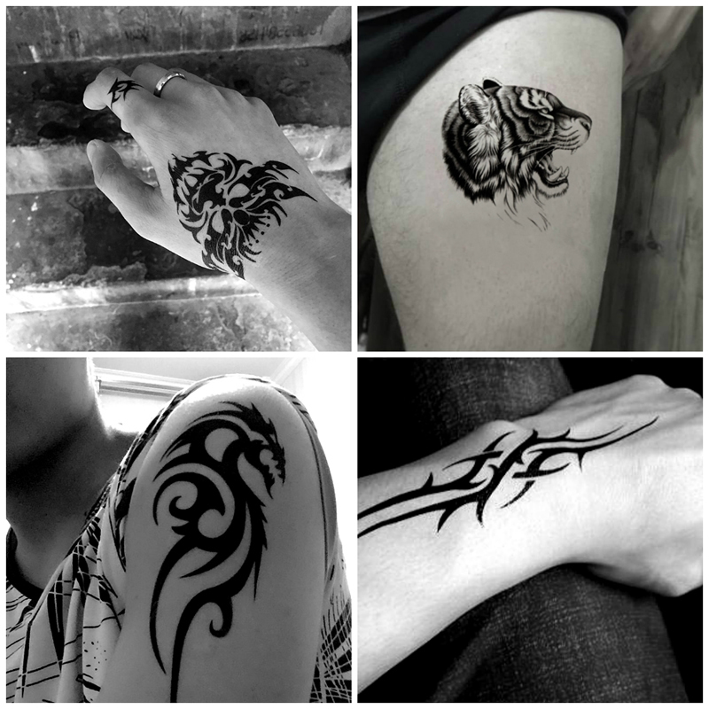 50PCS/Set Stickers Black Letters Feather Body Art s Sticker Waterproof Temporary Tattoo
50PCS/Set Stickers Black Letters Feather Body Art s Sticker Waterproof Temporary Tattoo