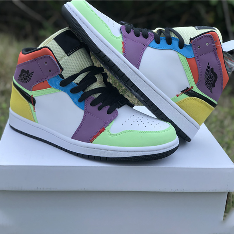 High Quality Jumpman Women's Basketball Shoes men's 1 S White Black/Purple Blue Sports, #1
High Quality Jumpman Women's Basketball Shoes men's 1 S White Black/Purple Blue Sports, #1