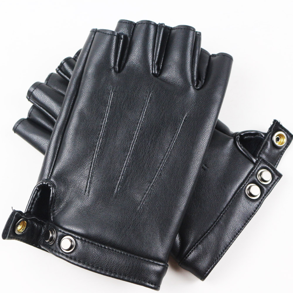 LongKeeper Fashion Men Women PU Leather Gloves Male Fingerless Mittens Black Half Finger Outdoor Driving Gloves Guantes Ciclismog
LongKeeper Fashion Men Women PU Leather Gloves Male Fingerless Mittens Black Half Finger Outdoor Driving Gloves Guantes Ciclismog