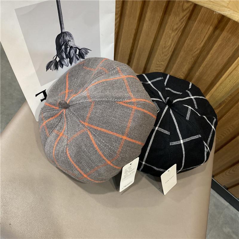Berets 202109-zhongyi Autumn England College Style Plaid Lady Beret Hat Men Women Leisure Painter, Black
Berets 202109-zhongyi Autumn England College Style Plaid Lady Beret Hat Men Women Leisure Painter, Black