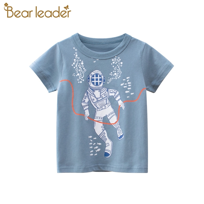 Bear Leade Summer Fashion Boys Baby Astronaut Print T-Shirts Kids Casual Top Clothes Boy Cartoon Clothing Children Outfits 2-7Y 210429, Ax1818blue
Bear Leade Summer Fashion Boys Baby Astronaut Print T-Shirts Kids Casual Top Clothes Boy Cartoon Clothing Children Outfits 2-7Y 210429, Ax1818blue