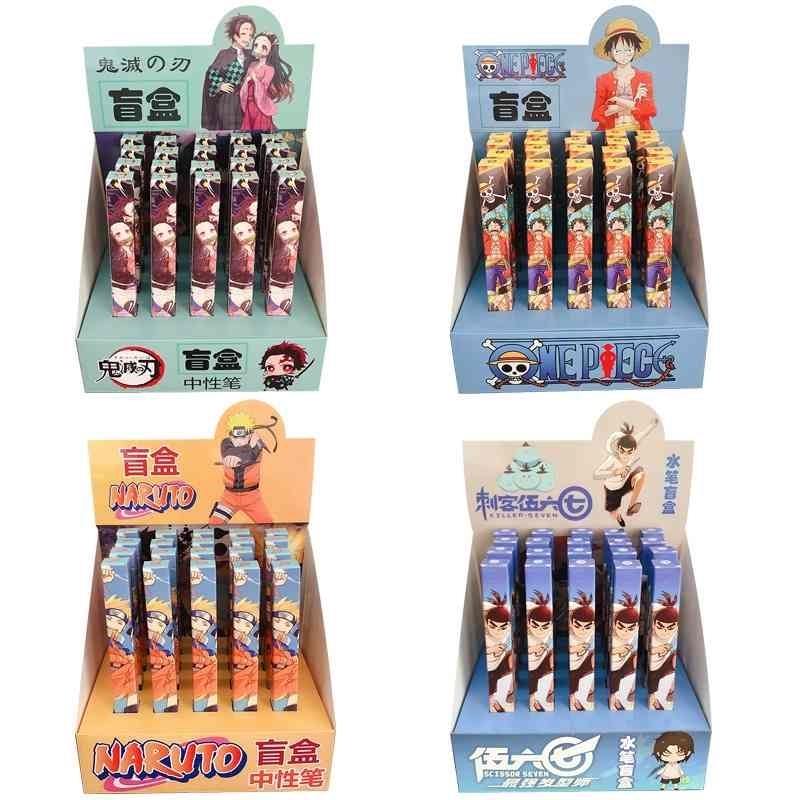 40 pcs/lot Creative Demon Slayer Blind box Gel Pen Cute 0.5mm black Ink Signature Pens Promotional Gift Office School Supplies 210330
40 pcs/lot Creative Demon Slayer Blind box Gel Pen Cute 0.5mm black Ink Signature Pens Promotional Gift Office School Supplies 210330