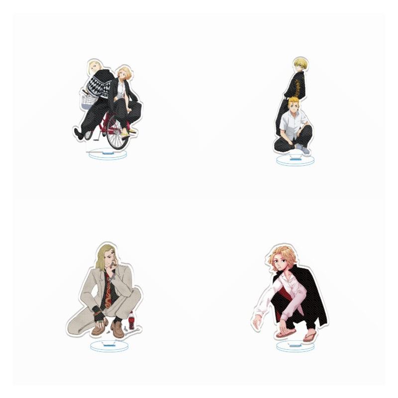 Keychains Anime Tokyo Revengers Character Figure Stand Model Cosplay Manjiro Ken Takemichi Hinata Plate Acrylic Prop Gift
Keychains Anime Tokyo Revengers Character Figure Stand Model Cosplay Manjiro Ken Takemichi Hinata Plate Acrylic Prop Gift