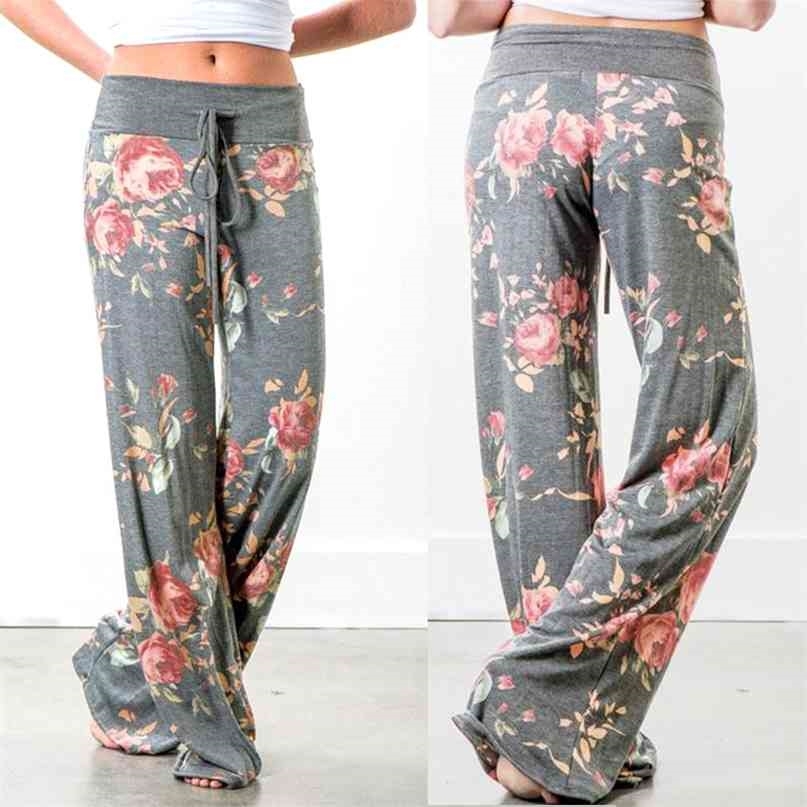 Women Autumn Casual Korean Style Large Plus Size Joggers Pants Female Wide Leg Sports Pant Sweatpants Fitness Running Trousers 210507