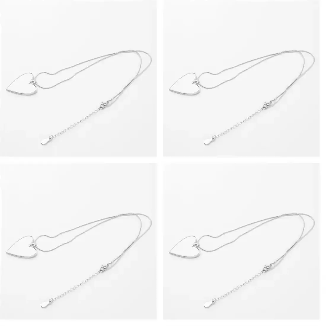 Designer Jewelry 925 Silver Necklace heart Pendant fit Pandora Alloy Blanks Love Heart Printable love Necklaces European Style Charms Bead Murano
Designer Jewelry 925 Silver Necklace heart Pendant fit Pandora Alloy Blanks Love Heart Printable love Necklaces European Style Charms Bead Murano