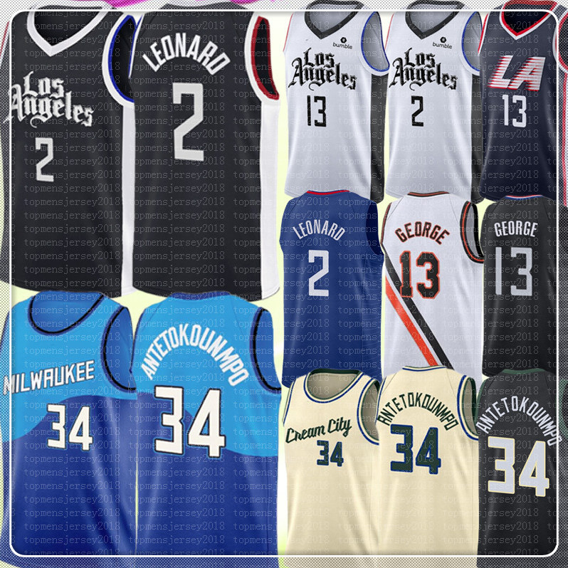 Kawhi 2 Basketball Leonard Jersey Giannis 34 Antetokounmpo Jerseys Mens Paul 13 George Jersey Cheap sales Black
Kawhi 2 Basketball Leonard Jersey Giannis 34 Antetokounmpo Jerseys Mens Paul 13 George Jersey Cheap sales Black