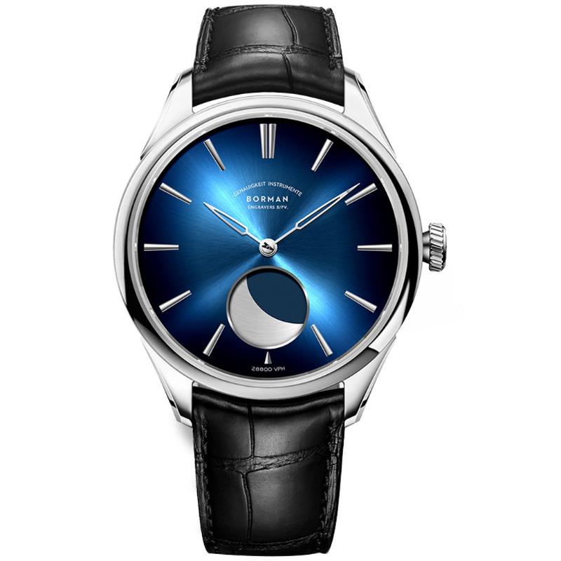 Wristwatches BORMAN Mens Automatic Watches Luxury Men Moonphase Watch Waterproof Male Mechanical Wristwatch Sapphire Crystal Leather Strap, Men watch 1
Wristwatches BORMAN Mens Automatic Watches Luxury Men Moonphase Watch Waterproof Male Mechanical Wristwatch Sapphire Crystal Leather Strap, Men watch 1