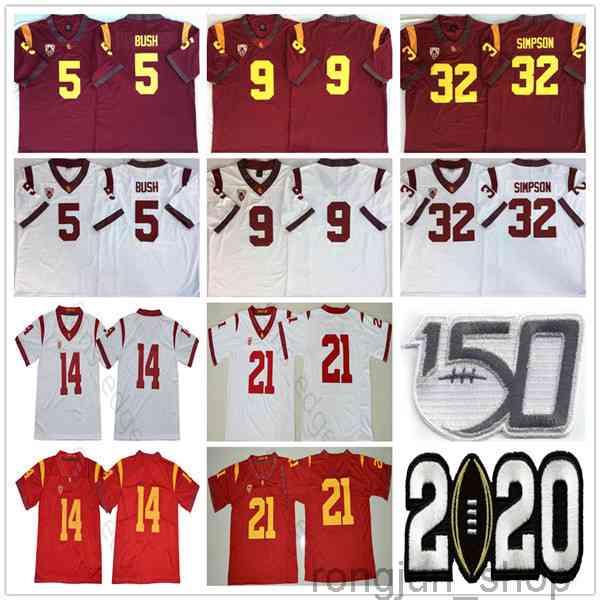 2020 NCAA USC Trojans 5 Reggie Bush 9 Kedon Slovis 21 Jackson 14 Sam Darnold 32 OJ Simpson 43 Troy Polamalu 55 Junior Seau Football Jerseys, As picture
2020 NCAA USC Trojans 5 Reggie Bush 9 Kedon Slovis 21 Jackson 14 Sam Darnold 32 OJ Simpson 43 Troy Polamalu 55 Junior Seau Football Jerseys, As picture