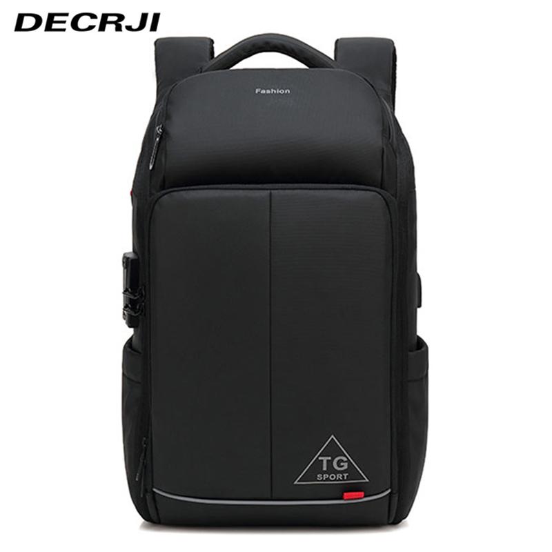 Backpack DECRJI Men Business Oxford Large Capacity Anti-theft Laptop Rucksack Male Multifunction Travel Escolar Mochila
Backpack DECRJI Men Business Oxford Large Capacity Anti-theft Laptop Rucksack Male Multifunction Travel Escolar Mochila