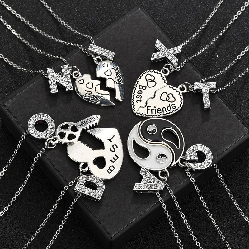 Pendant Necklaces Sweet Romantic Key Heart Necklace Silver Color Lovers For Women Puzzle Letter Statement Jewelry
Pendant Necklaces Sweet Romantic Key Heart Necklace Silver Color Lovers For Women Puzzle Letter Statement Jewelry