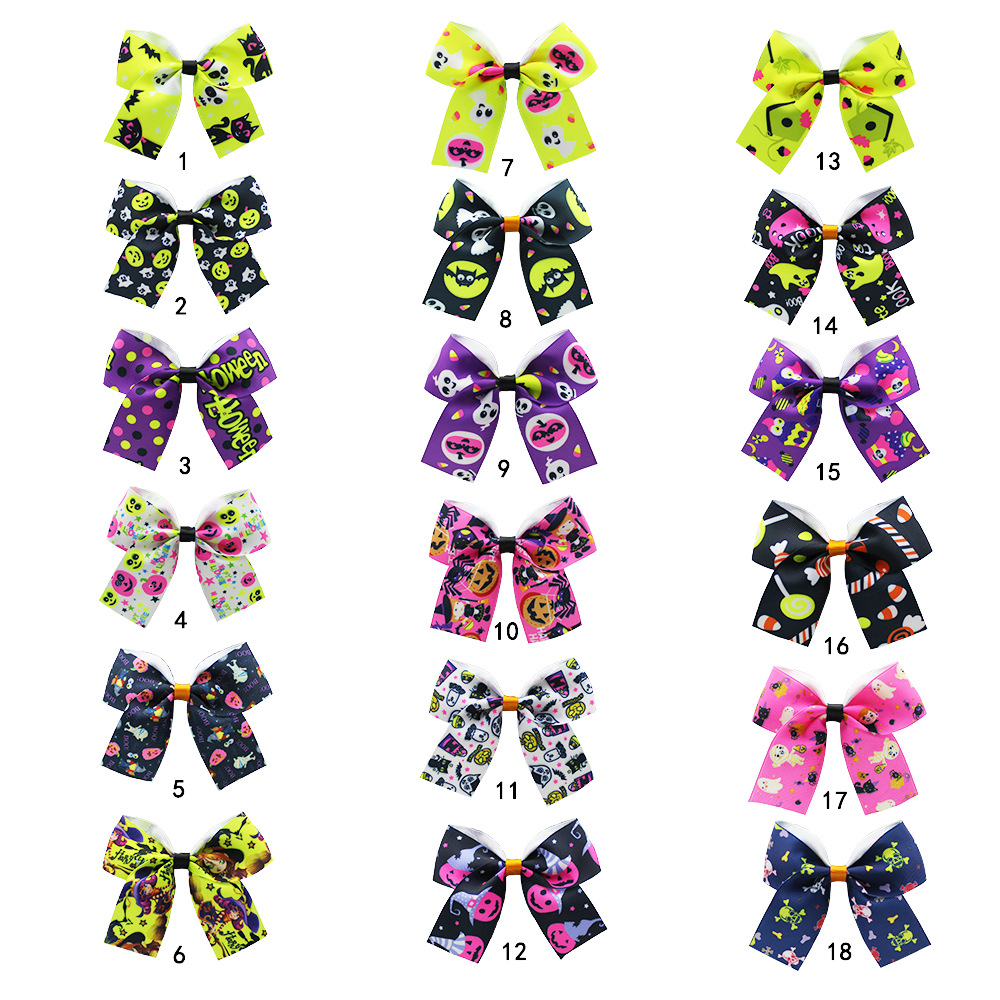 Child Girl Hair Clip For Kid Barrette Halloween Ghost Hairpin Cartoon Big Bow Ribbon Accessory Boutique Bowknot, Mix randomly
Child Girl Hair Clip For Kid Barrette Halloween Ghost Hairpin Cartoon Big Bow Ribbon Accessory Boutique Bowknot, Mix randomly