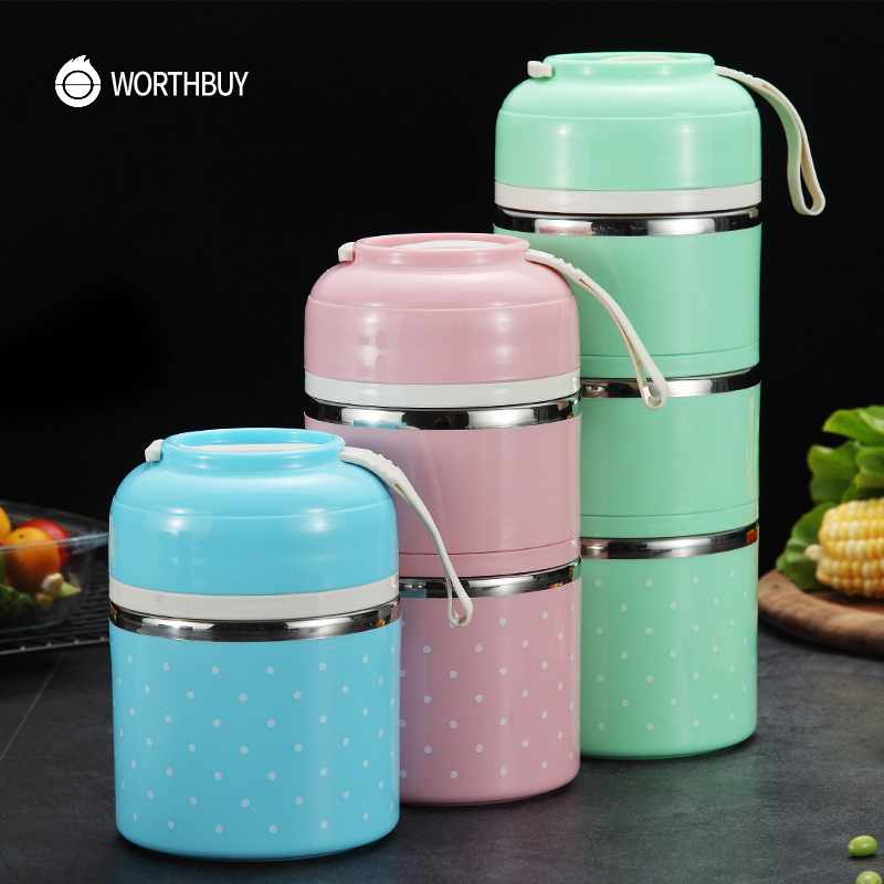 WORTHBUY Cute Japanese Therma unch Box eak-Proof Stainess Stee Bento Box For Kids Portabe Picnic Schoo Food Container Box
WORTHBUY Cute Japanese Therma unch Box eak-Proof Stainess Stee Bento Box For Kids Portabe Picnic Schoo Food Container Box