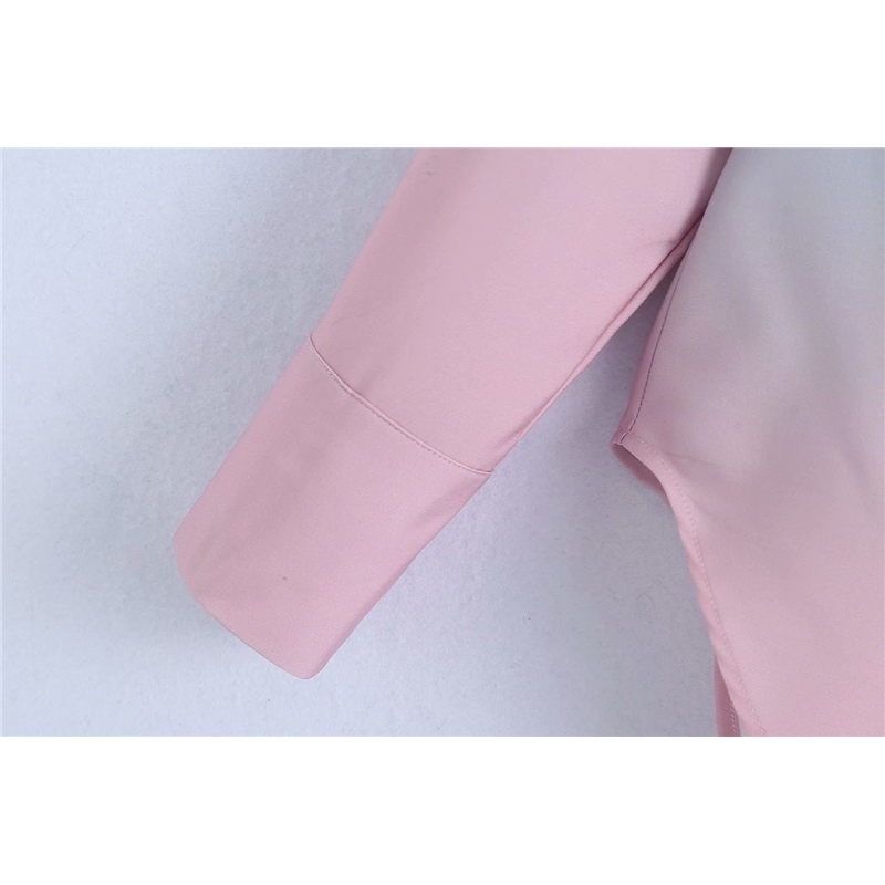 Elegant Women Gradual Change Shirts Fashion Ladies Turn Down Collar Tops Streetwear Female Chic Tie-Dye Blouses 210430