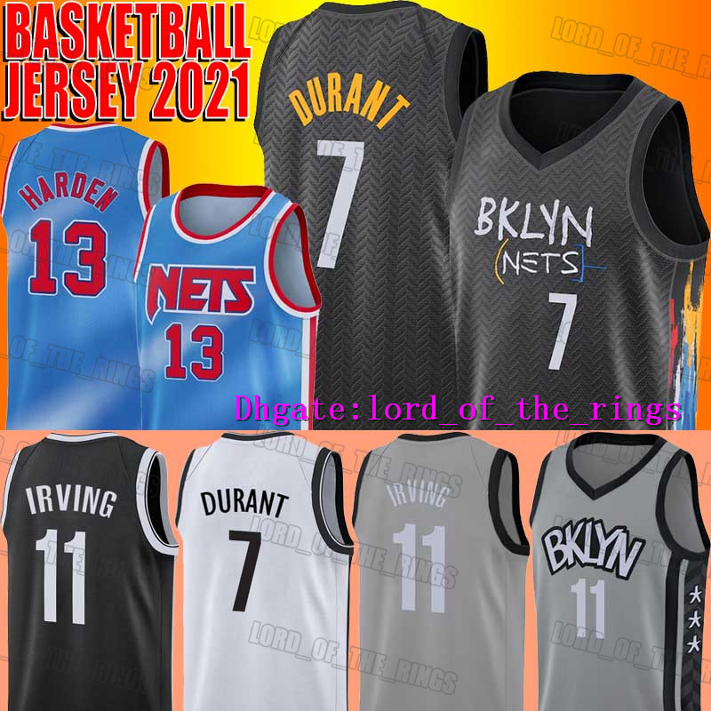 Kevin 7 Durant Jersey James 13 Harden Jerseys Kyrie 11 Classic Irving Jerseys 2021 Basketball Uniform Stitched
Kevin 7 Durant Jersey James 13 Harden Jerseys Kyrie 11 Classic Irving Jerseys 2021 Basketball Uniform Stitched