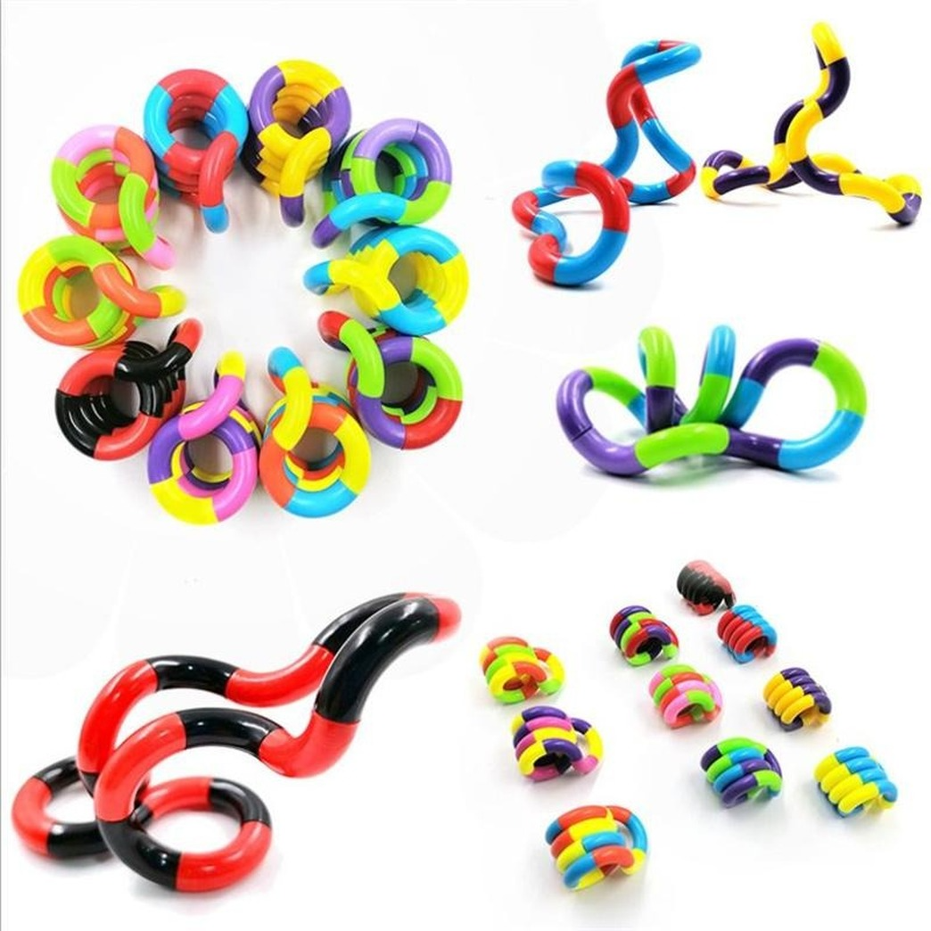 DHL funny Decompression toys Anti Fidget Twist Stress Toy Adult Decompressions Child Deformation Rope For Anxiety