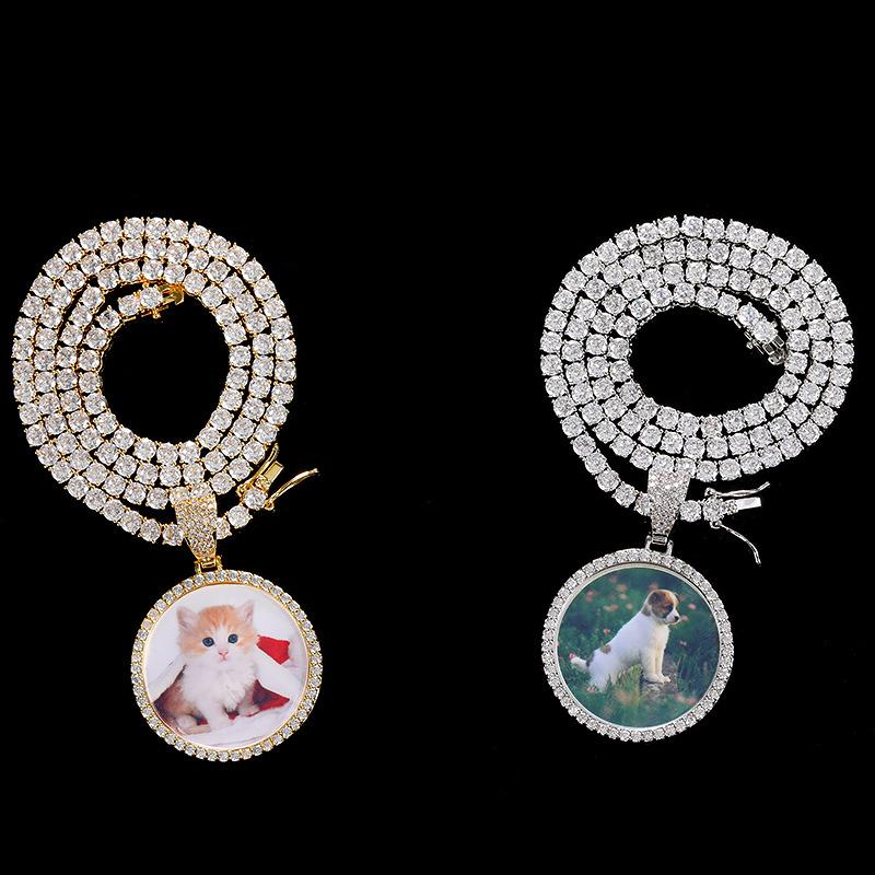 Pendant Necklaces Custom Pet Lovers Po Frame Memory Medallions Pendants Necklace For Women Men Bling Iced Out Hip Hop Rapper Jewelry, Silver
Pendant Necklaces Custom Pet Lovers Po Frame Memory Medallions Pendants Necklace For Women Men Bling Iced Out Hip Hop Rapper Jewelry, Silver