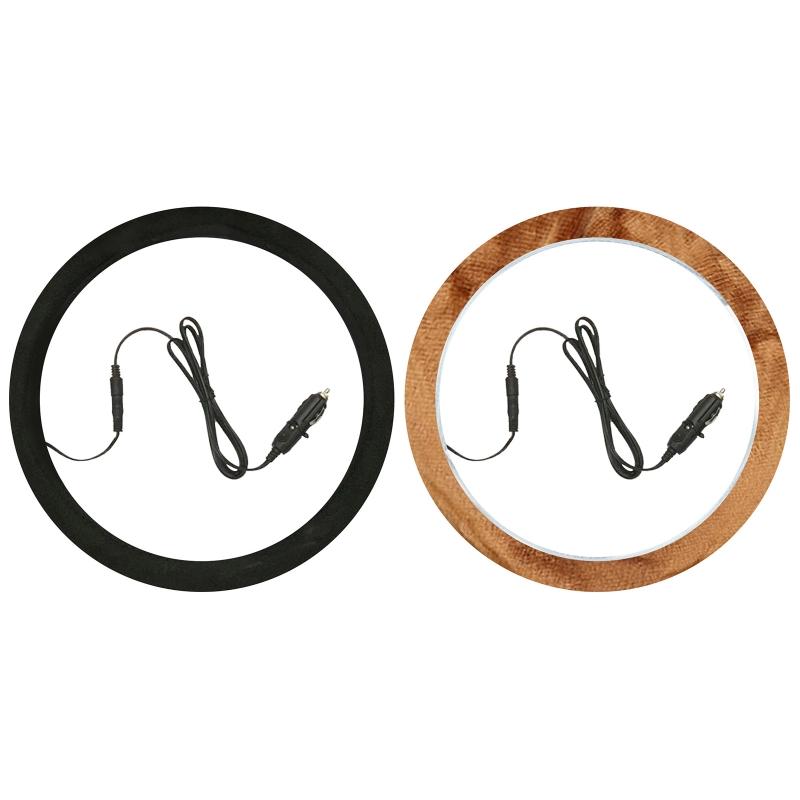 Steering Wheel Covers Winter Heating Cover Non-slip DC 12V Quick Warmer Rapid Heat Soft Suede Auto Accessories
Steering Wheel Covers Winter Heating Cover Non-slip DC 12V Quick Warmer Rapid Heat Soft Suede Auto Accessories