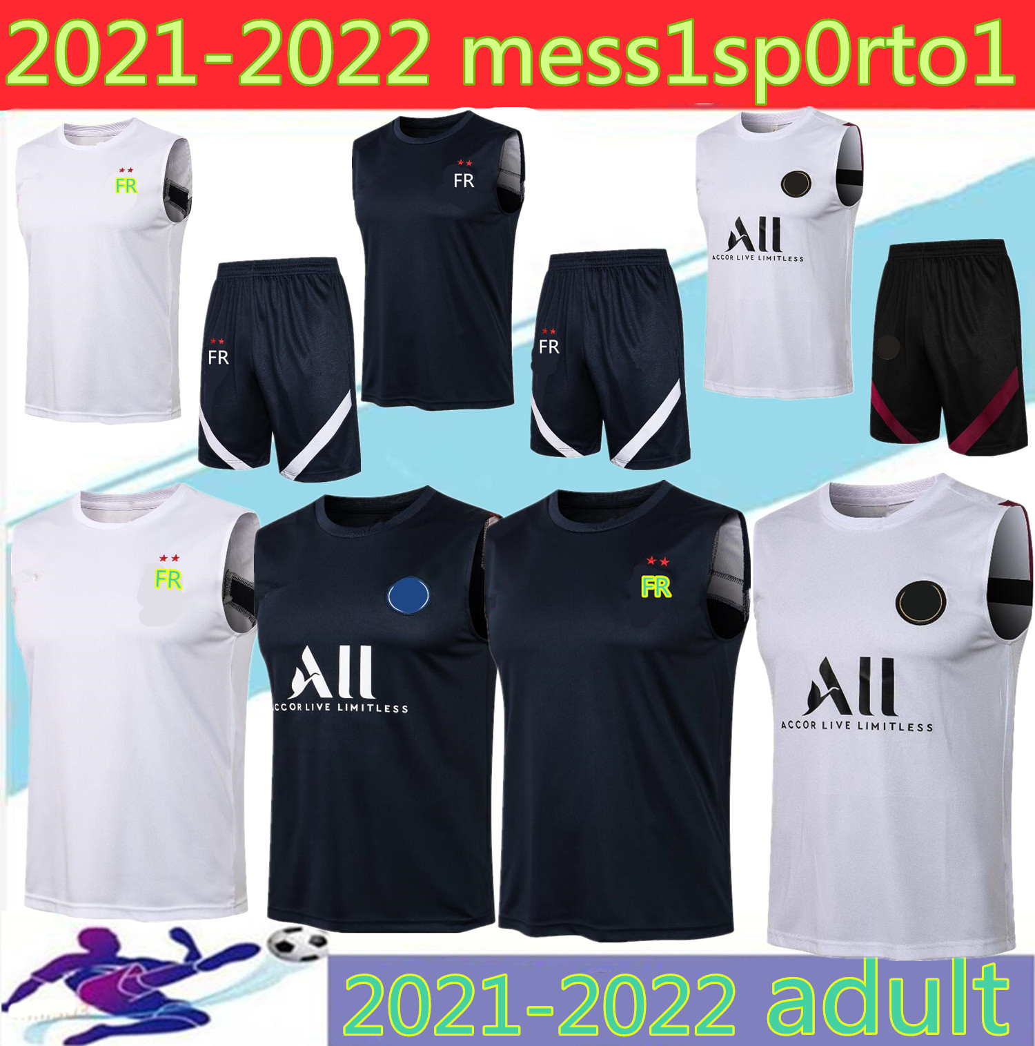2021 par soccer shirt air Jordam Survetement football vest Short training clothes mbappe ICARDI, Black
2021 par soccer shirt air Jordam Survetement football vest Short training clothes mbappe ICARDI, Black