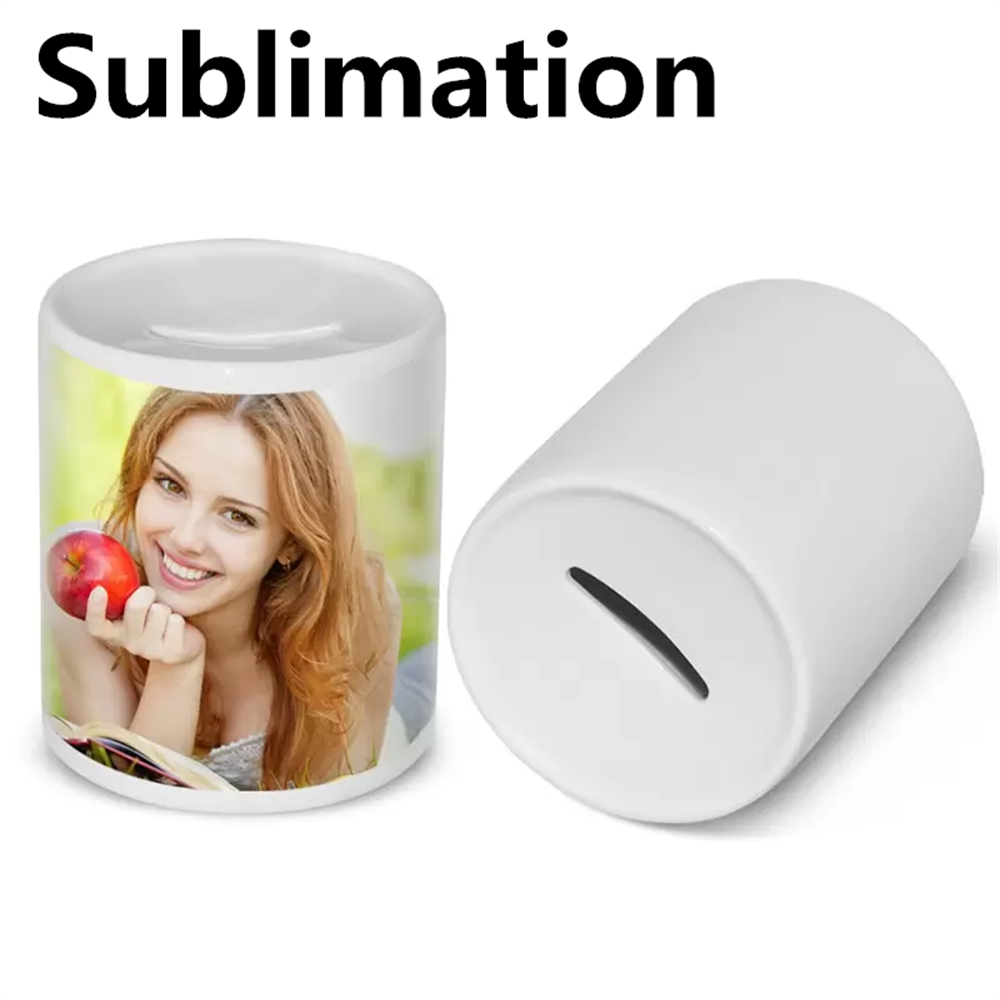 NEW!!! Personalized Piggy Bank Favor White Sublimation Money Box DIY Ceramic Coin Storage Can Kid Christmas Gift Valentine's Day Present EE
NEW!!! Personalized Piggy Bank Favor White Sublimation Money Box DIY Ceramic Coin Storage Can Kid Christmas Gift Valentine's Day Present EE