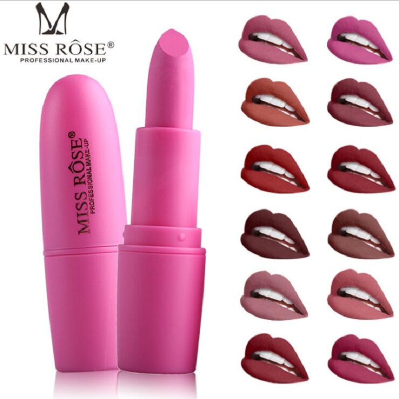 Miss Rose Professional makeup set long lasting waterproof lipstick cosmetic beauty matte sexy, Customize 
Miss Rose Professional makeup set long lasting waterproof lipstick cosmetic beauty matte sexy, Customize