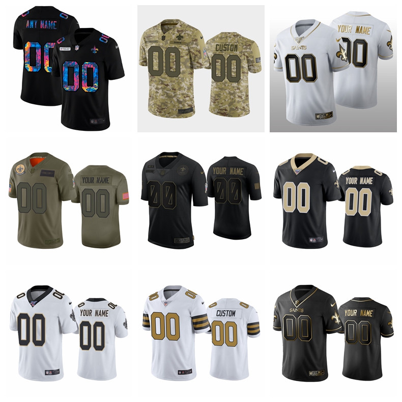 

Customized Jersey Football New Orleans''Saints''MEN WOMEN''NFL''YOUTH Limited Vapor Untouchable Alternate 100% embroidery S-6XL