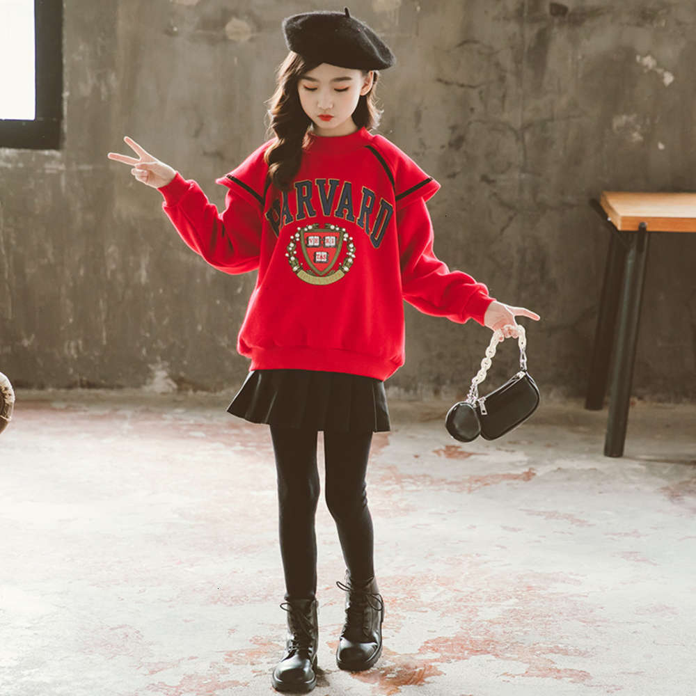Hoodies & Sweatshirts Physical shootingwinter sweater red plush coat base Girls' thickened medium and large children's warm et LOK1, Black
Hoodies & Sweatshirts Physical shootingwinter sweater red plush coat base Girls' thickened medium and large children's warm et LOK1, Black