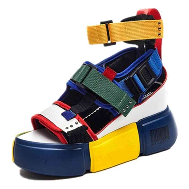 Sandals Blue Swyivy Platform Women Ladies Casual Shoes Wedge High Chunky Heel Summer Top Ankle GMX190705 YHE5, 2# shoe box
Sandals Blue Swyivy Platform Women Ladies Casual Shoes Wedge High Chunky Heel Summer Top Ankle GMX190705 YHE5, 2# shoe box