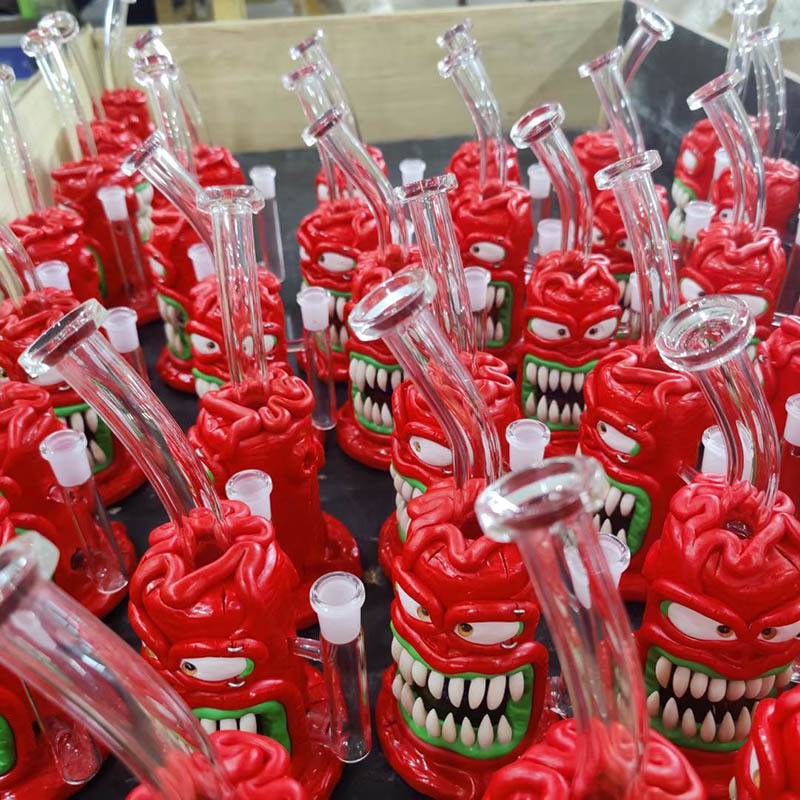Eye 3D Glass Bong Water Pipe hookah Scary monster bongs Colorful Oil Rigs Colored with Bowl
Eye 3D Glass Bong Water Pipe hookah Scary monster bongs Colorful Oil Rigs Colored with Bowl
