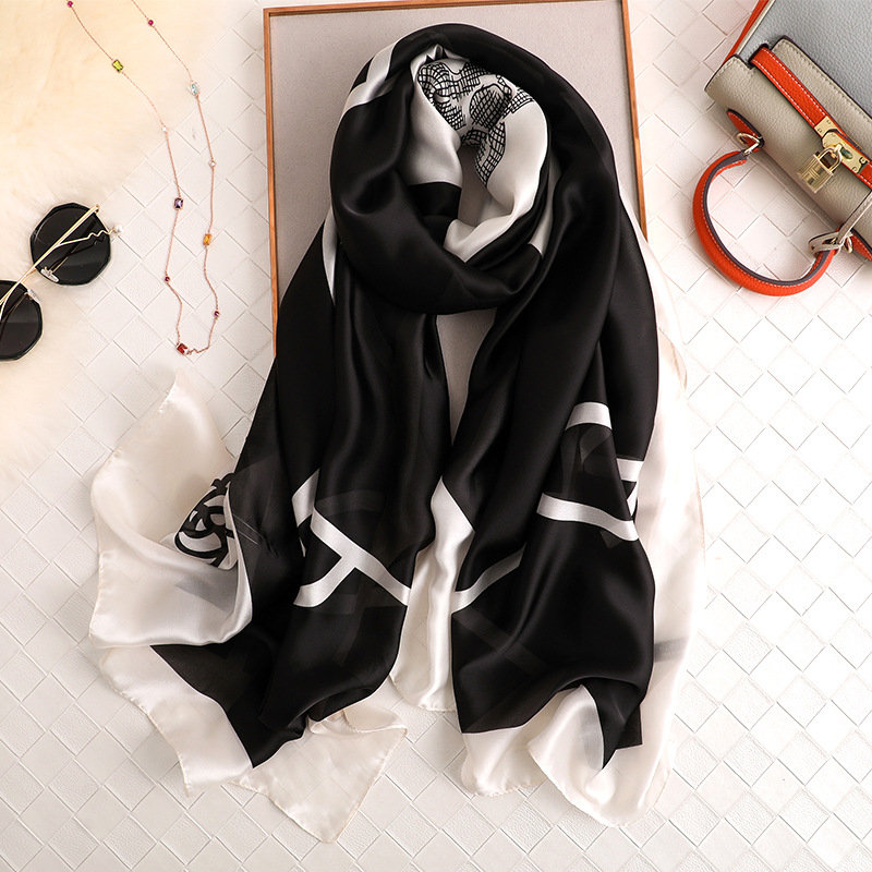 Autumn Soft Silk Hijab Scarf Women Designer Pashmina Shawl Femme Brand Bufanda Mujer Foulard Ladies Muslim Sjaal Echarpe SFN485, Blue;gray
Autumn Soft Silk Hijab Scarf Women Designer Pashmina Shawl Femme Brand Bufanda Mujer Foulard Ladies Muslim Sjaal Echarpe SFN485, Blue;gray