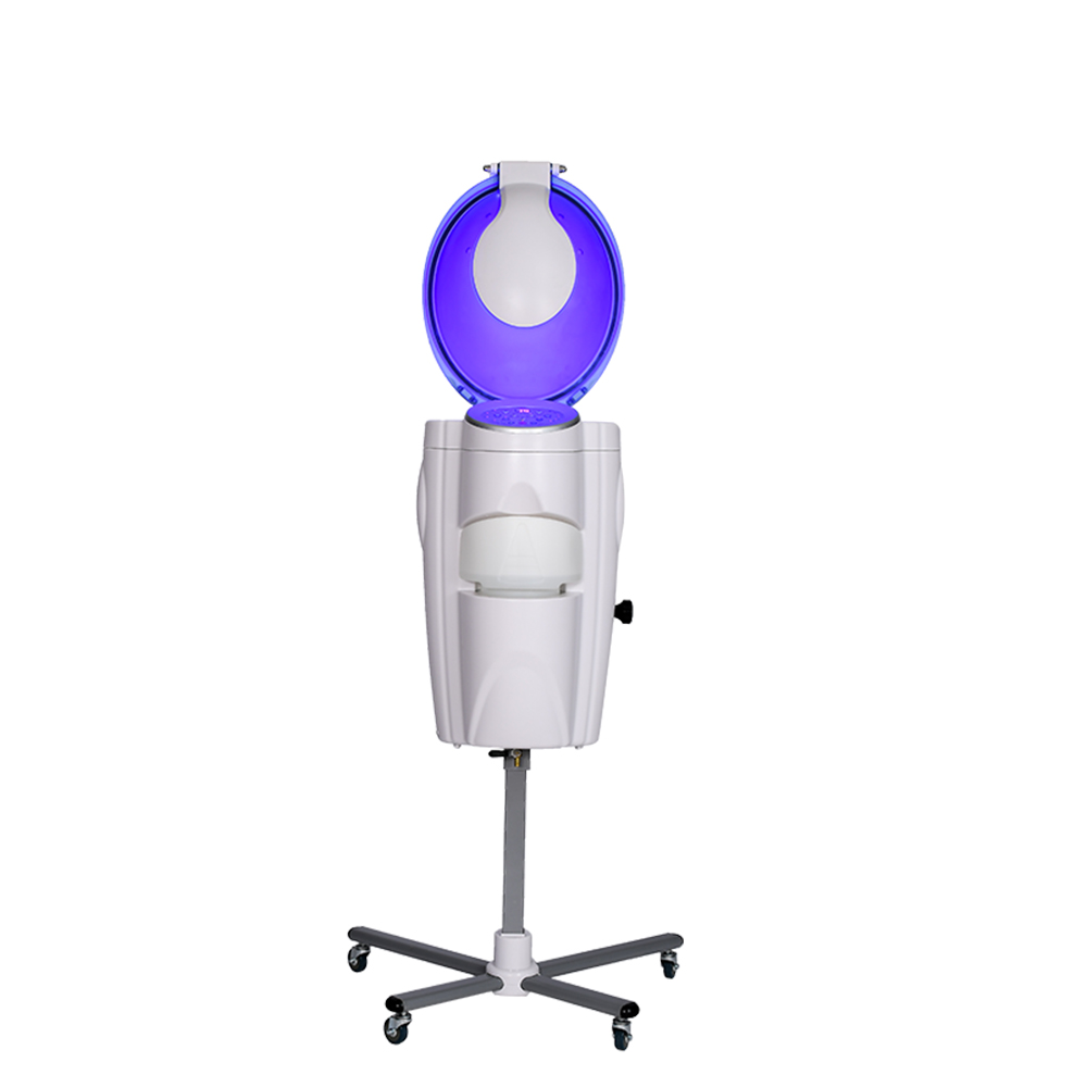 Professional Salon Hair Steamer Machine 7 Lights Functions for Dyeing Perming Oil Treatment Color ProcessorAccelerator Barber Use