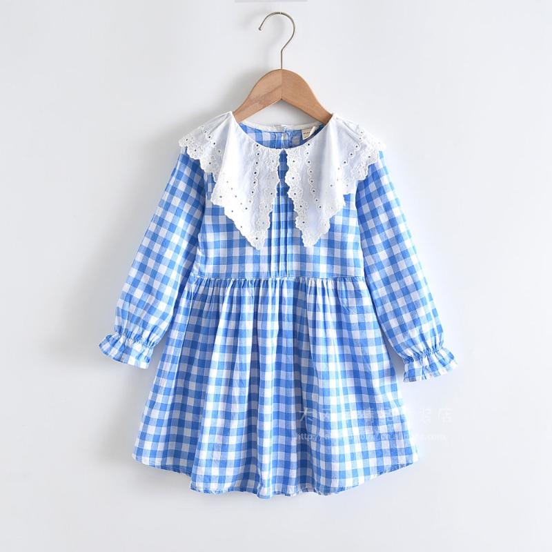 Girl's Dresses Wholesale Girls Dress Spring Baby Girl Plaid Cotton Long Sleeve Princess Children Clothing, Blue
Girl's Dresses Wholesale Girls Dress Spring Baby Girl Plaid Cotton Long Sleeve Princess Children Clothing, Blue