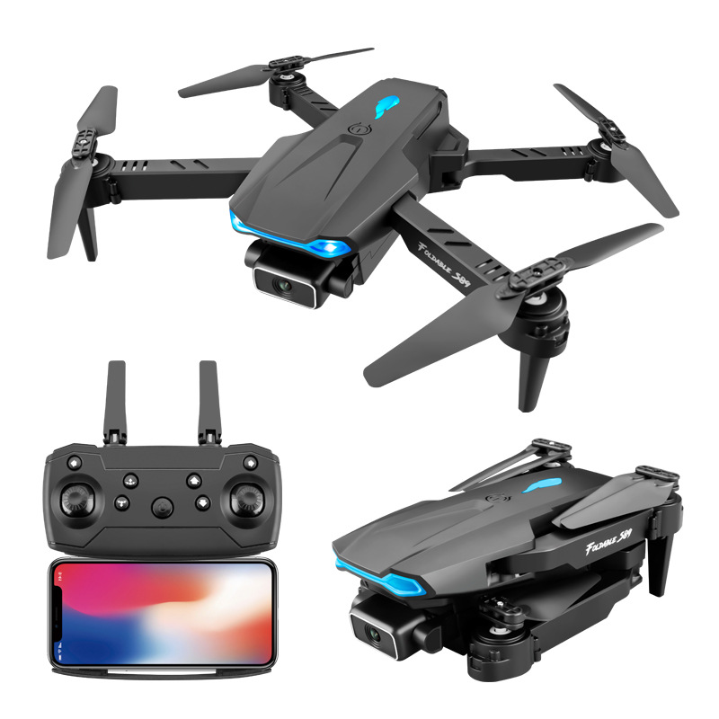 2021 New S89 pro 4k HD Dual Camera 1080P WiFi Drone Visual Positioning Dron Height Preservation Rc Quadcopter Drone