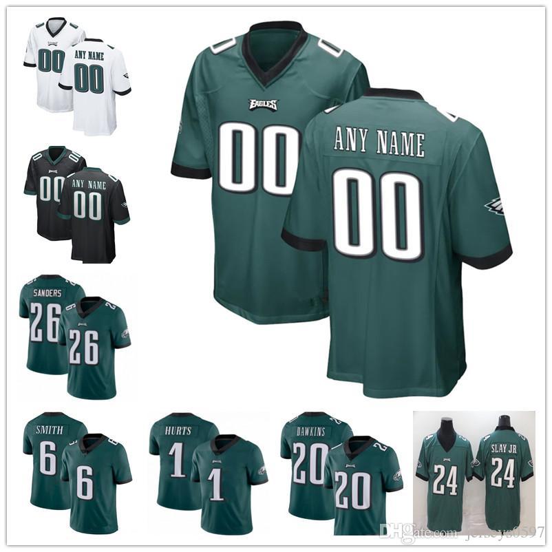 Custom PhiladelphiaEaglesjersey 6 DeVonta Smith 20 Brian Dawkins 1 Jalen Hurts 24 Slay Jr. 26 Miles Sanders Football jerseys, Black;red
Custom PhiladelphiaEaglesjersey 6 DeVonta Smith 20 Brian Dawkins 1 Jalen Hurts 24 Slay Jr. 26 Miles Sanders Football jerseys, Black;red