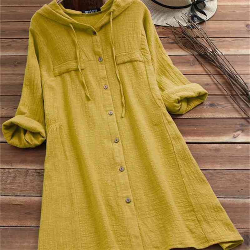 S-5XL size plus newest women dresses cotton linen tops lady casual female hoodie clothes oversea original design hotsale 210406
S-5XL size plus newest women dresses cotton linen tops lady casual female hoodie clothes oversea original design hotsale 210406