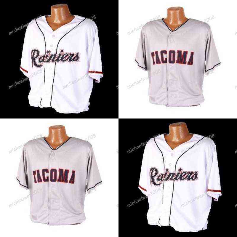 Mens Tacoma Rainiers White Grey Custom Double Stitched Shirts Baseball Jerseys High-quality, Black
Mens Tacoma Rainiers White Grey Custom Double Stitched Shirts Baseball Jerseys High-quality, Black