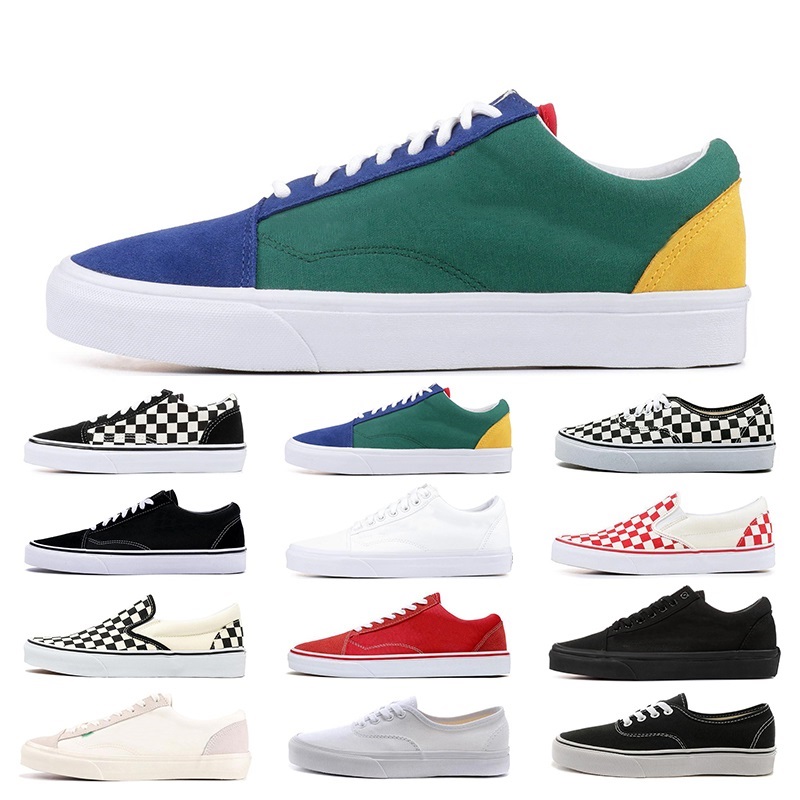 top Van old skool Running shoes black blue red green Classic mens women canvas sneakers Skateboarding size 6-10.5, 18
top Van old skool Running shoes black blue red green Classic mens women canvas sneakers Skateboarding size 6-10.5, 18
