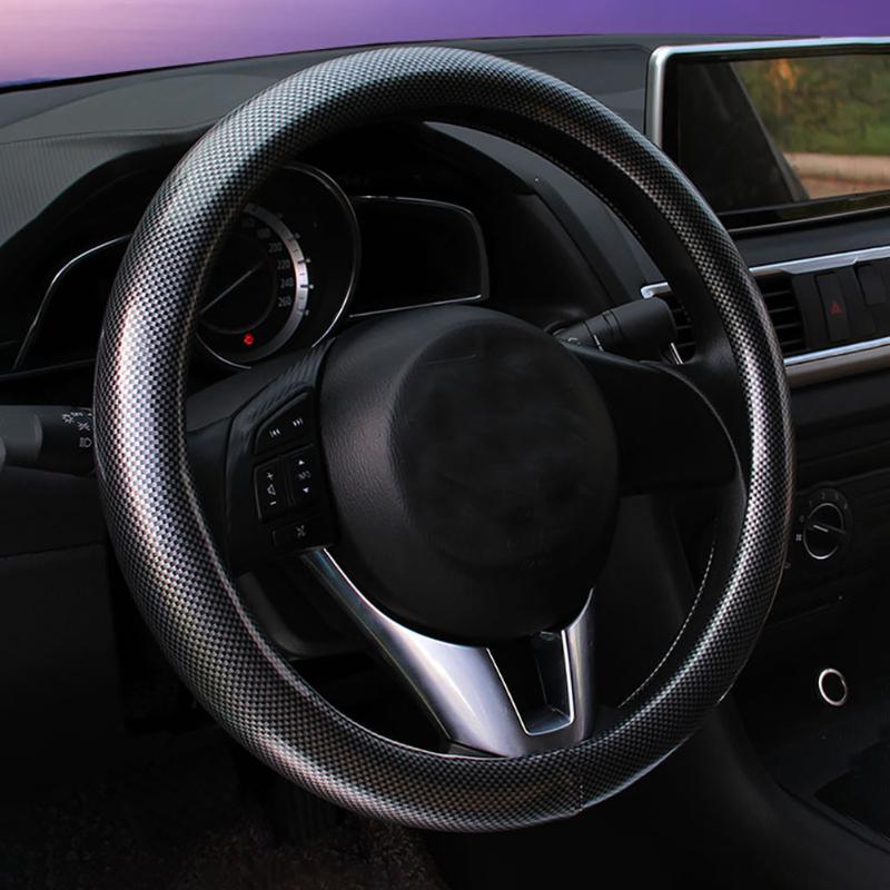 Steering Wheel Covers Wood Grain Driver Soft Accessories Odorless Faux Leather Non Slip Decorative Cover Interior Protective Auto Car
Steering Wheel Covers Wood Grain Driver Soft Accessories Odorless Faux Leather Non Slip Decorative Cover Interior Protective Auto Car