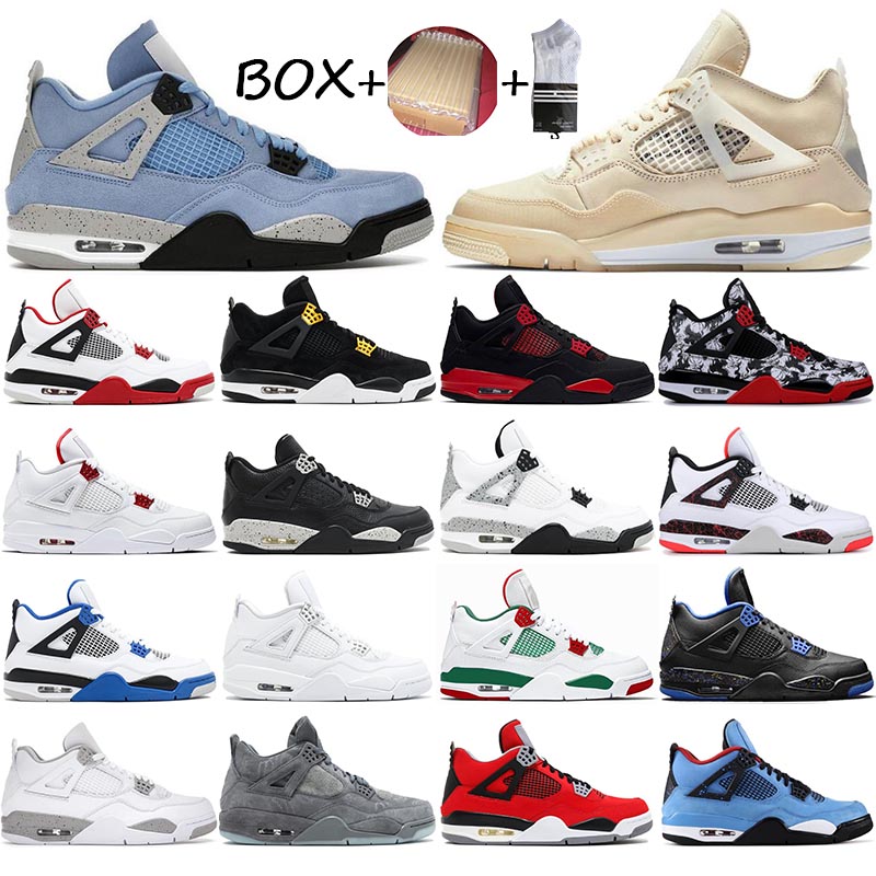 With box Jumpman 4 Basketball Shoes 4S SAIL tattoo BRED BLACK CAT University Blue WHITE CEMENT TORO BRAVO ALTERNAT trainers Travis scotts Men sports sneakers 36-47, #25 court purple 40-47
With box Jumpman 4 Basketball Shoes 4S SAIL tattoo BRED BLACK CAT University Blue WHITE CEMENT TORO BRAVO ALTERNAT trainers Travis scotts Men sports sneakers 36-47, #25 court purple 40-47