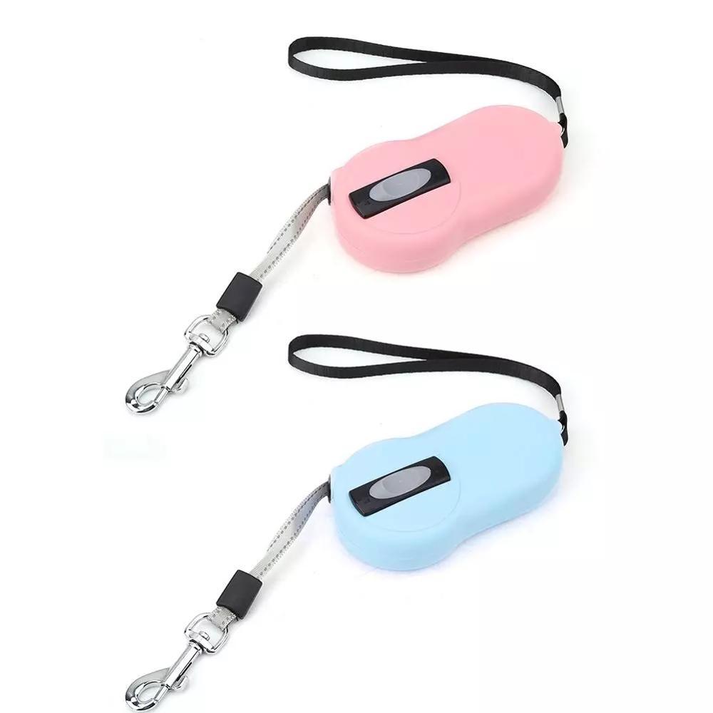 Pet Products Pet Leash Small Dog Mini Automatic Telescopic Leash Nylon Extension Belt Telescopic Durable Tape Dog Leash