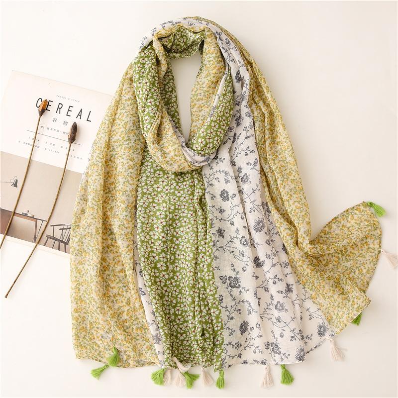 Scarves Spain Luxury Fashion Women Viscose Scarf Lovely Polka Floral Hijab Shawls And Wraps Female Foulards Echarpe Designer 180*90Cm
Scarves Spain Luxury Fashion Women Viscose Scarf Lovely Polka Floral Hijab Shawls And Wraps Female Foulards Echarpe Designer 180*90Cm