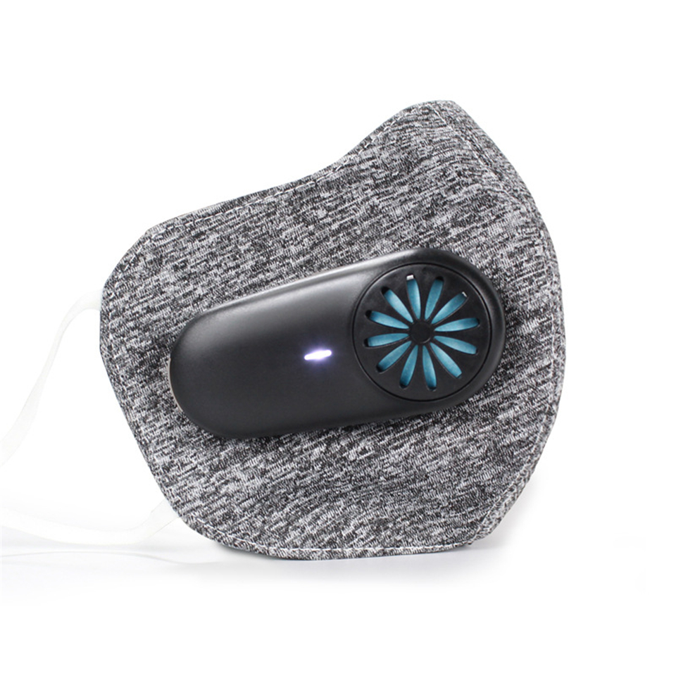 Personal Smart Electric Air Face Mask Fan for Air Supply for CyclingRunning Weeding Outdoor Sports3985932
