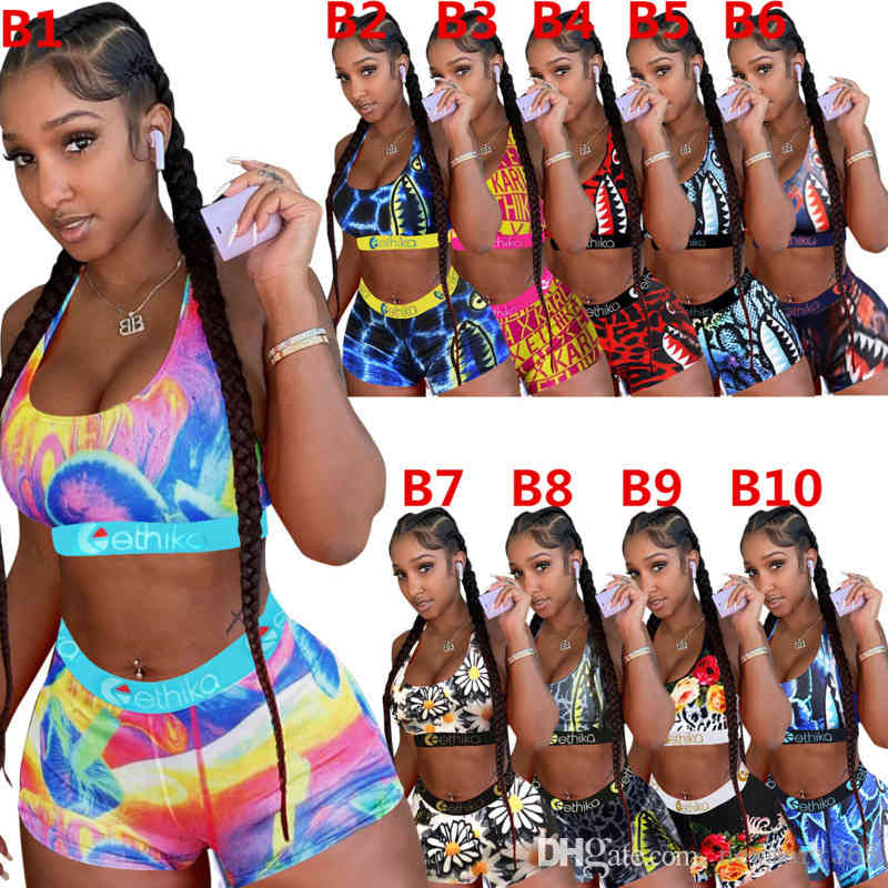 Women 2 Piece Ethika Set Sports Tracksuits Print Swimsuit Bikini Vest Bra And Shorts Swimming Suit Luxury Swimwear Brand Beachwear Plus Size -5XL, C1-c9(xs-5xl)
Women 2 Piece Ethika Set Sports Tracksuits Print Swimsuit Bikini Vest Bra And Shorts Swimming Suit Luxury Swimwear Brand Beachwear Plus Size -5XL, C1-c9(xs-5xl)