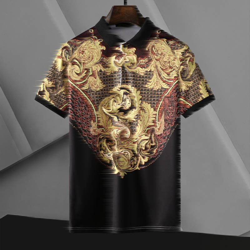 Classic Men's Polo shirt Tiger Snake Cartoon Pattern Men Summer Casual Tops Fashion Short Sleeve Mens Tees Polos, 10
Classic Men's Polo shirt Tiger Snake Cartoon Pattern Men Summer Casual Tops Fashion Short Sleeve Mens Tees Polos, 10