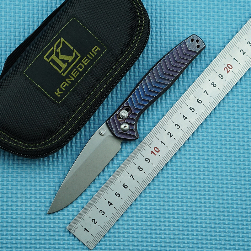 Kanedeiia 781 Titanium Alloy Handle M390 Steel Folding Knife Outdoor Camping Survival Benchmade 15080 535 485 940 Multifunctional EDC Tool
Kanedeiia 781 Titanium Alloy Handle M390 Steel Folding Knife Outdoor Camping Survival Benchmade 15080 535 485 940 Multifunctional EDC Tool